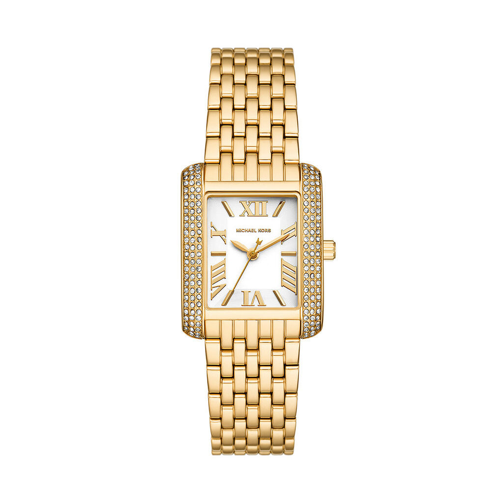 Montre Michael Kors Emery Blanc - Montres Femme | Histoire d&rsquo;Or
