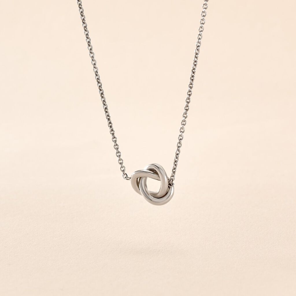 Collier Kaelya Argent Blanc - Colliers fantaisie Femme | Histoire d&rsquo;Or