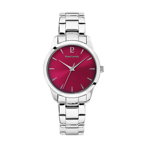 Montre Pierre Lannier Roxane Fuschia - Montres Femme | Histoire d’Or