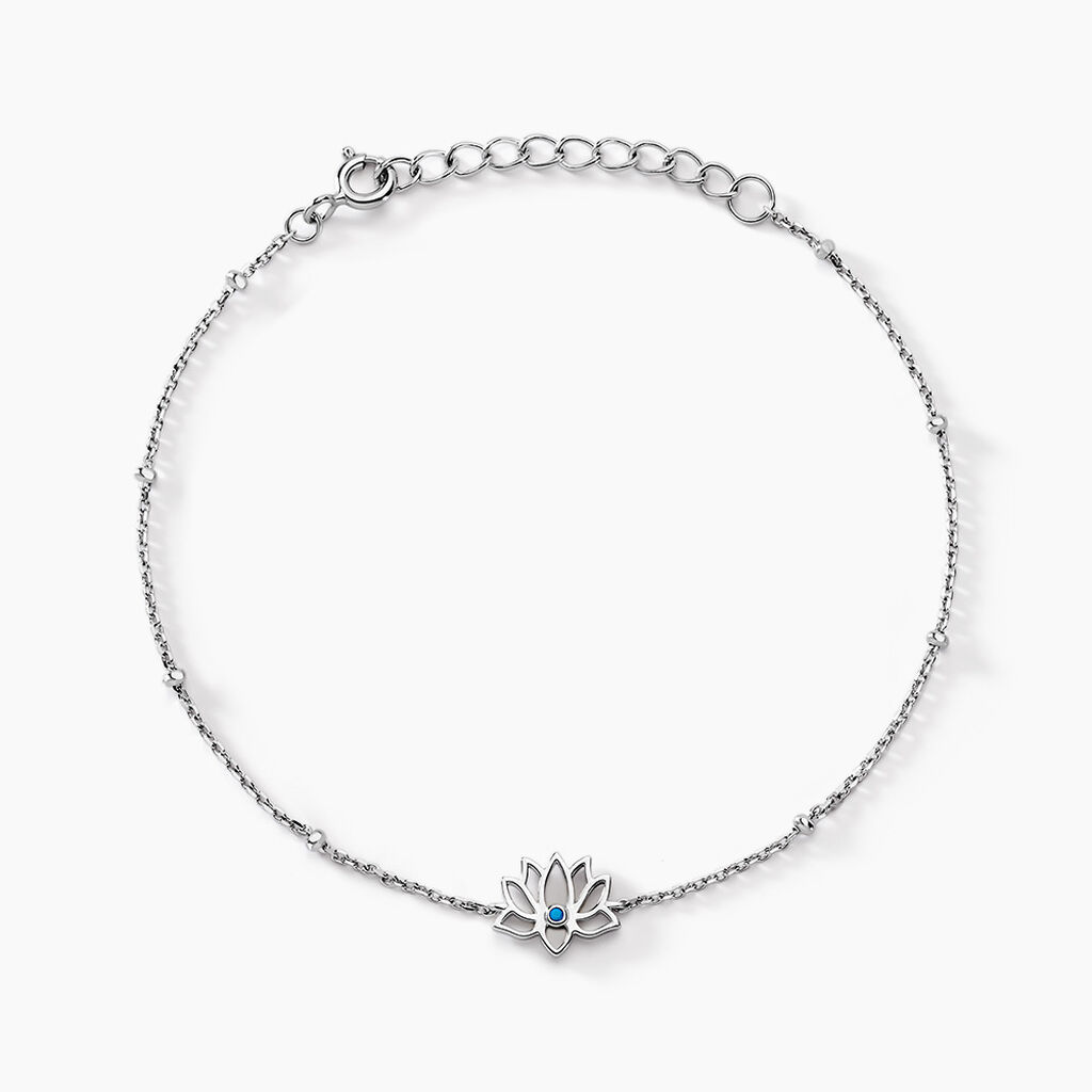 Bracelet Wisteria Argent Blanc Oxyde De Zirconium - Bracelets Femme | Histoire d’Or