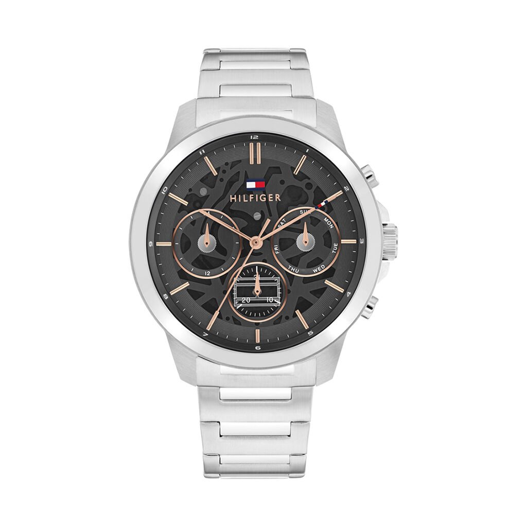 Montre Tommy Hilfiger Henry Gris - Montres Homme | Histoire d&rsquo;Or