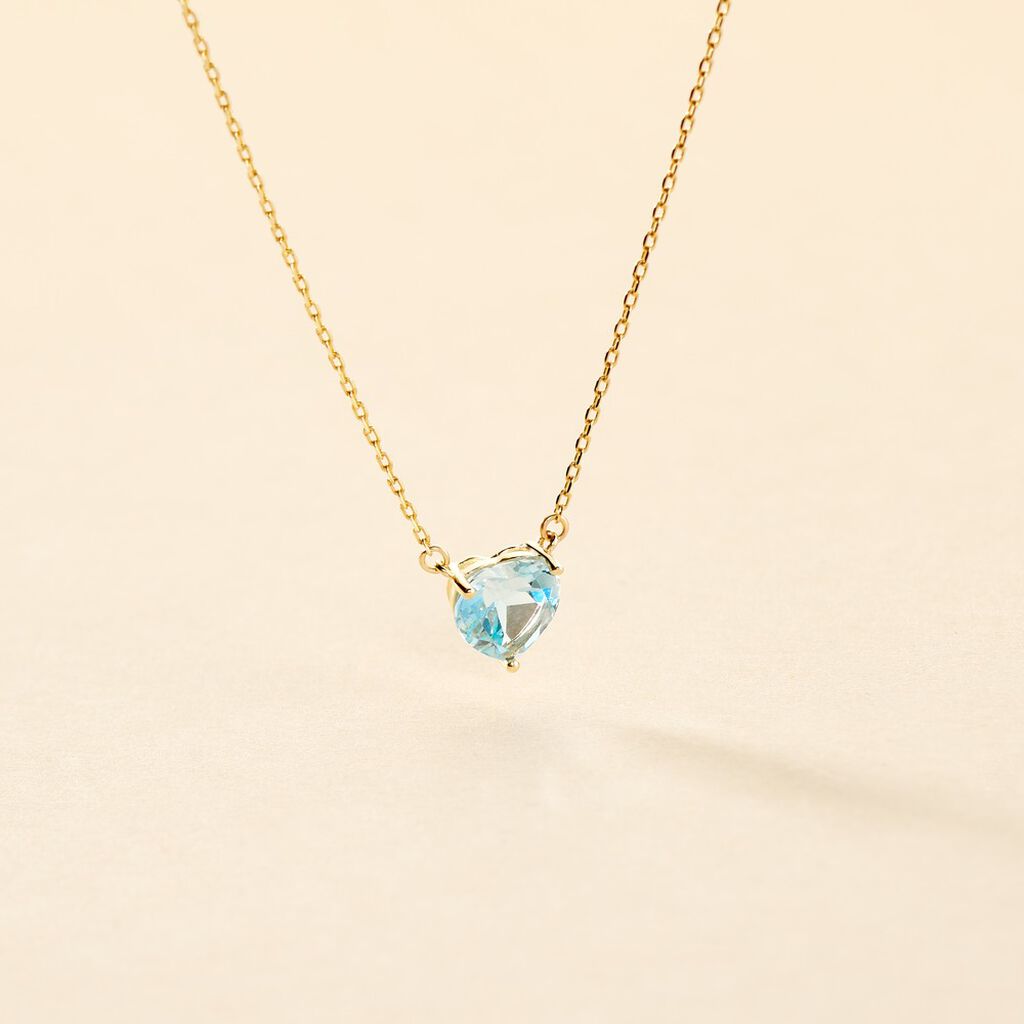Collier Tender Love Or Jaune Topaze - Colliers Femme | Histoire d’Or