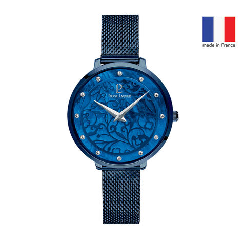 Montre Pierre Lannier Eolia Bleu - Montres Femme | Histoire d’Or