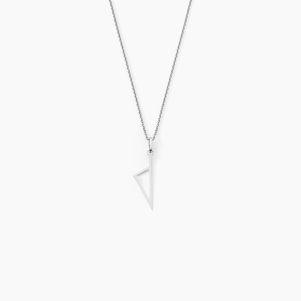 Pendentif Corsu Or Blanc - Pendentifs Famille | Histoire d&rsquo;Or