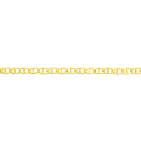 Collier Capucin Or Jaune Maille Marine Plate - Chaines Femme | Histoire d’Or