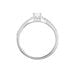 Bague Eliisa Or Blanc Diamant - Bagues solitaires Femme | Histoire d’Or