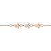 Bracelet Disney Acier Doré Rose Oxyde - Bracelets fantaisie Femme | Histoire d’Or