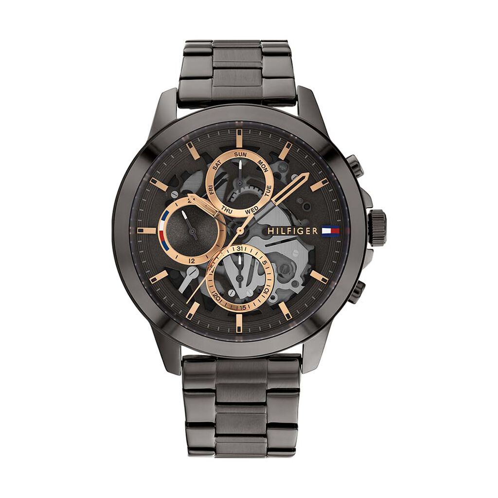 Montre Tommy Hilfiger Gris - Montres Homme | Histoire d’Or