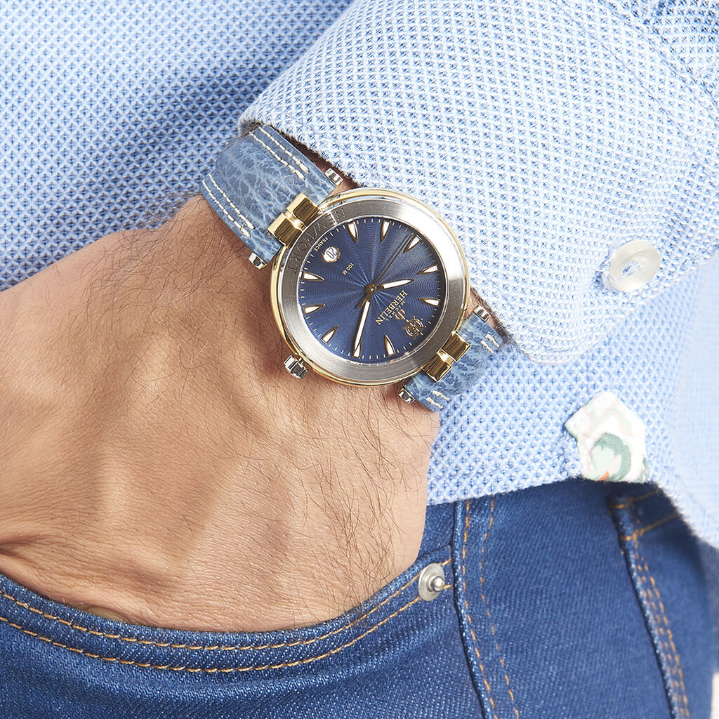 Montre Herbelin Newport Bleu - Montres Homme | Histoire d’Or
