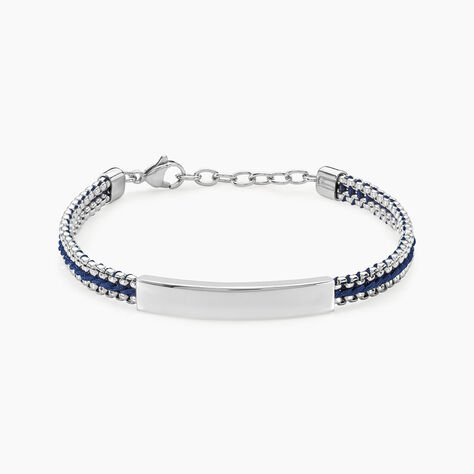 Bracelet Jourdan Joscelin Acier Argenté - Nouveautés bijoux Homme | Histoire d’Or