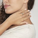 Alliance Leandro Ruban Argent Bicolore - Alliances Famille | Histoire d&rsquo;Or