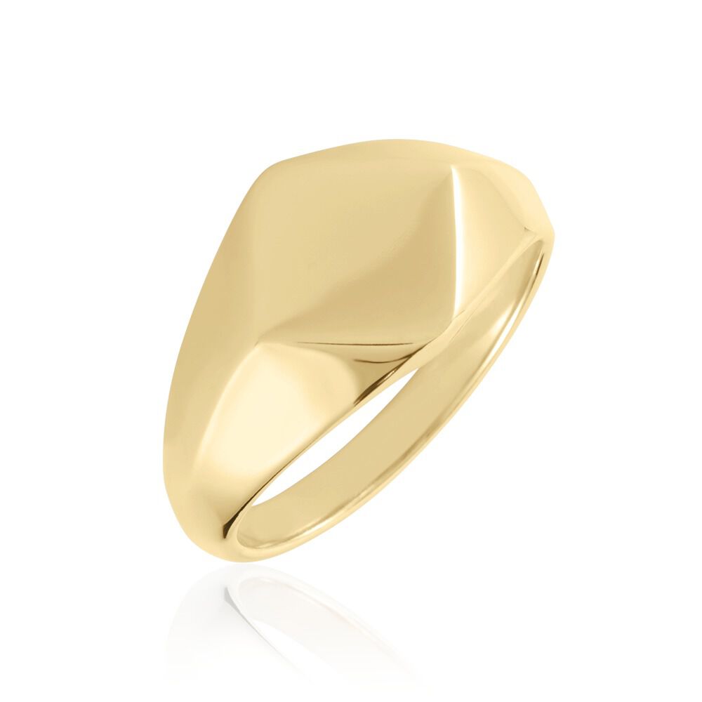 Bague plaqué hotsell or homme
