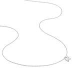 Collier Solitaire Argent Lyanna - Colliers fantaisie Femme | Histoire d&rsquo;Or