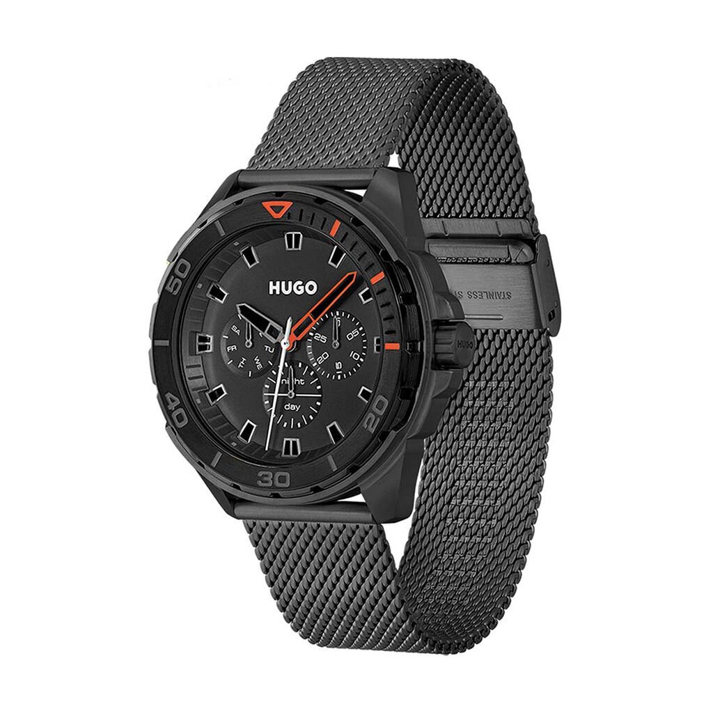 Montre Hugo Fresh Noir - Montres Homme | Histoire d’Or
