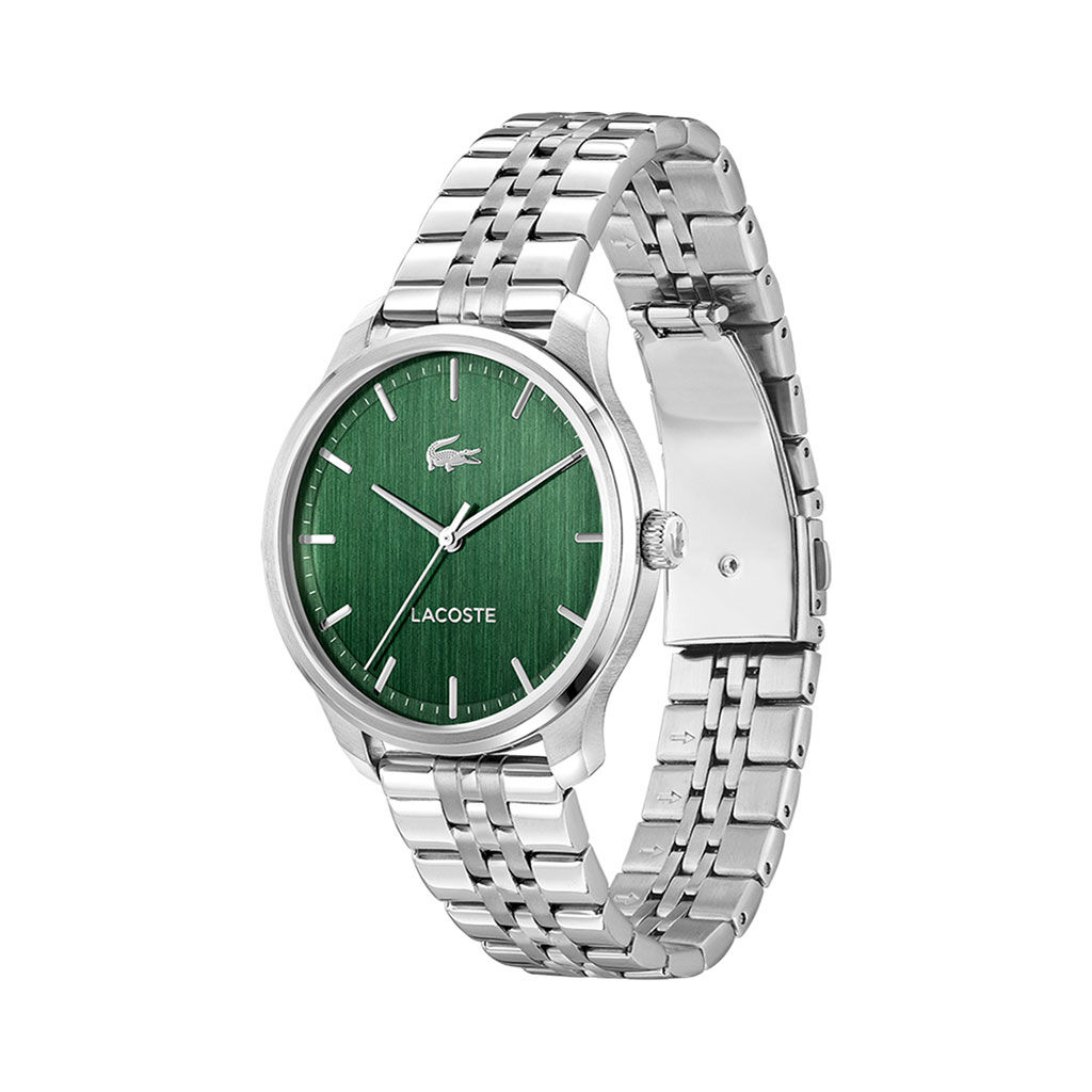 Montre Lacoste Lisbon Vert - F&ecirc;te des p&egrave;res Homme | Histoire d&rsquo;Or