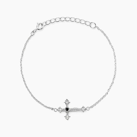 Bracelet Argent Florian Oxydes De Zirconium - Bracelets Femme | Histoire d’Or