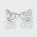 Boucles D'oreilles Puces Alou Argent Blanc Oxyde De Zirconium - Boucles d'oreilles fantaisie Femme | Histoire d’Or
