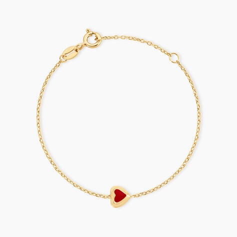 Bracelet Coralie Argent Dor&eacute; A L'Or 750/1000 - Bijoux sans pierre Enfant | Histoire d&rsquo;Or
