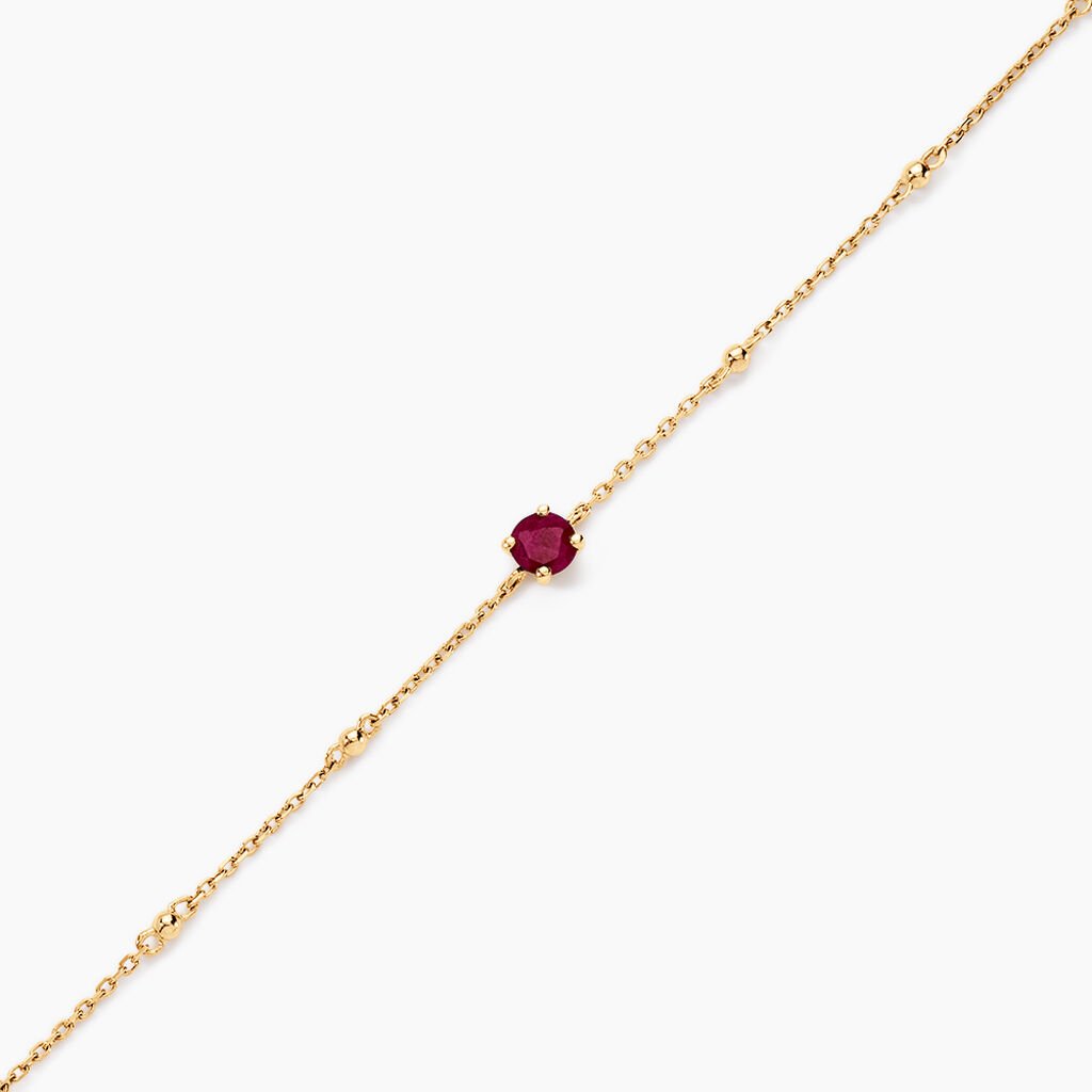 Bracelet Onora Or Jaune Rubis - Bracelets Femme | Histoire d&rsquo;Or