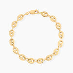 Bracelet Or Jaune Dami - Bracelets cha&icirc;ne Homme | Histoire d&rsquo;Or