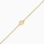 Bracelet Sunlight Argent Dor&eacute; A L'Or 750/1000 - Bijoux sans pierre Femme | Histoire d&rsquo;Or