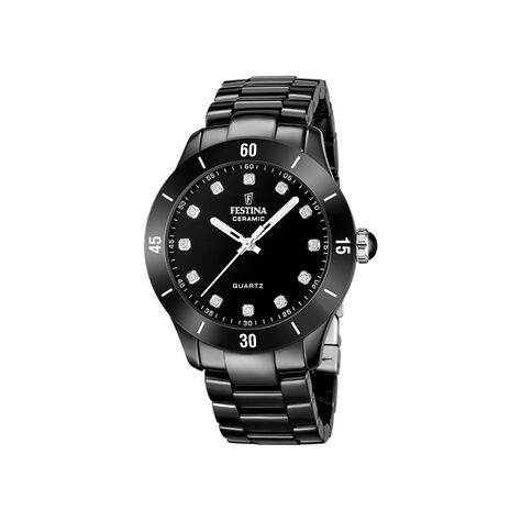 Montre Festina Ceramic Noir - Nouveautés Femme | Histoire d’Or