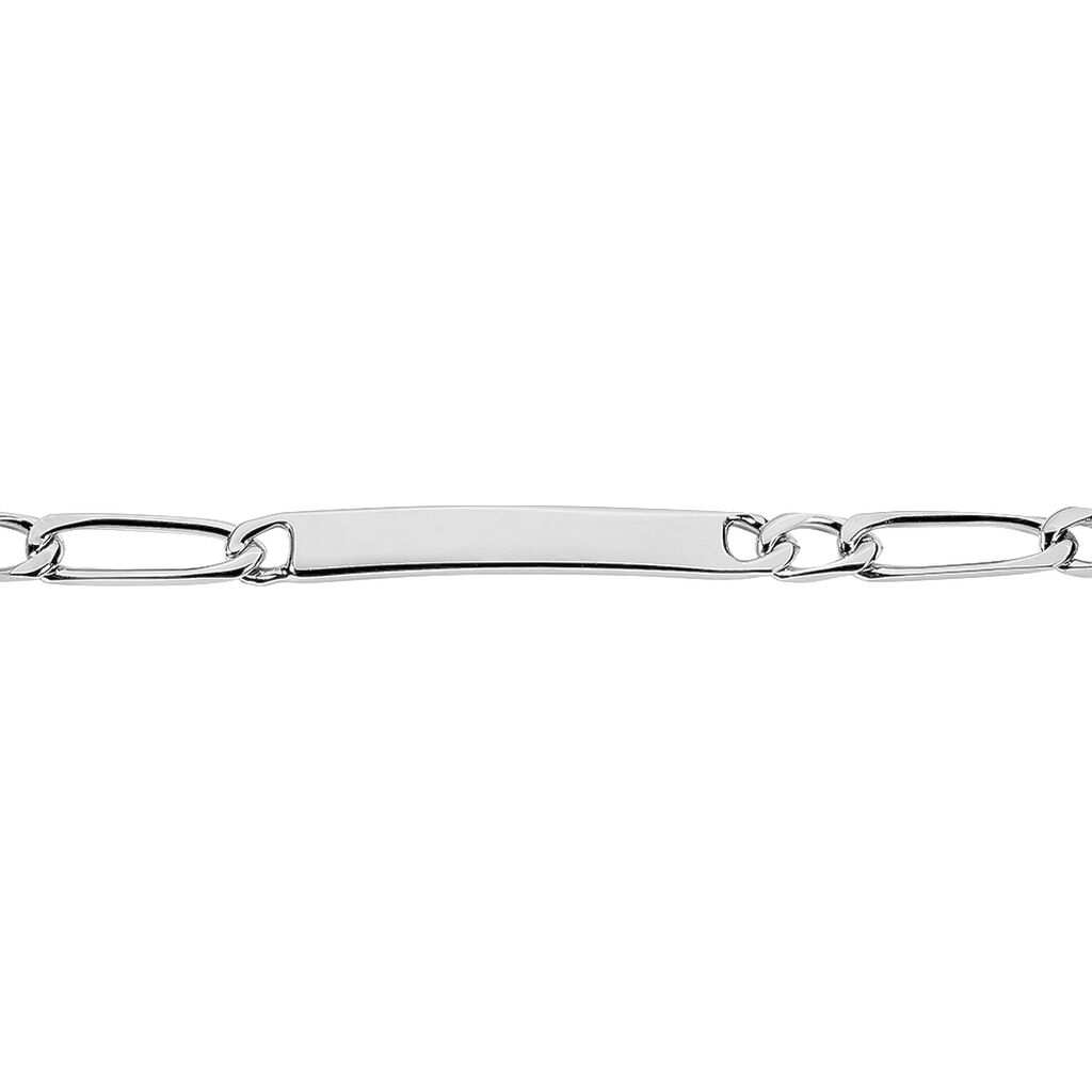 Bracelet Identité Vila Argent Blanc - Bracelets fantaisie Femme | Histoire d’Or