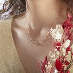 Collier Lucette Or Bicolore - Colliers Femme | Histoire d&rsquo;Or