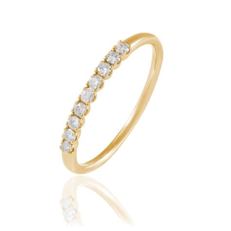 Alliance Eloise Or Jaune Diamant - Alliances Femme | Histoire d&rsquo;Or