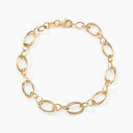 Bracelet Maille Or Jaune Merianne - Bracelets cha&icirc;ne Femme | Histoire d&rsquo;Or