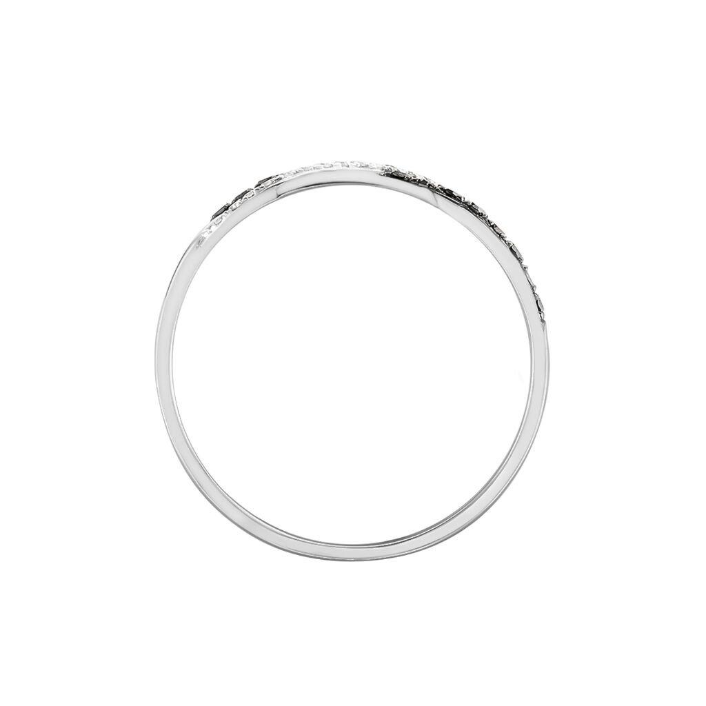 Bague Amara Or Blanc Diamant - Bagues avec pierre Femme | Histoire d’Or