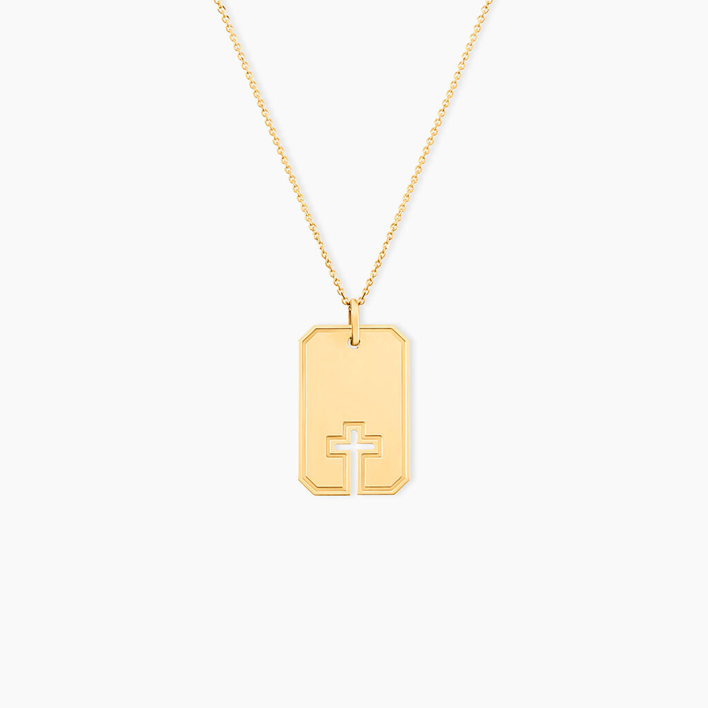 Pendentif Crofton Or Jaune - Pendentifs Communion Unisex | Histoire d&rsquo;Or