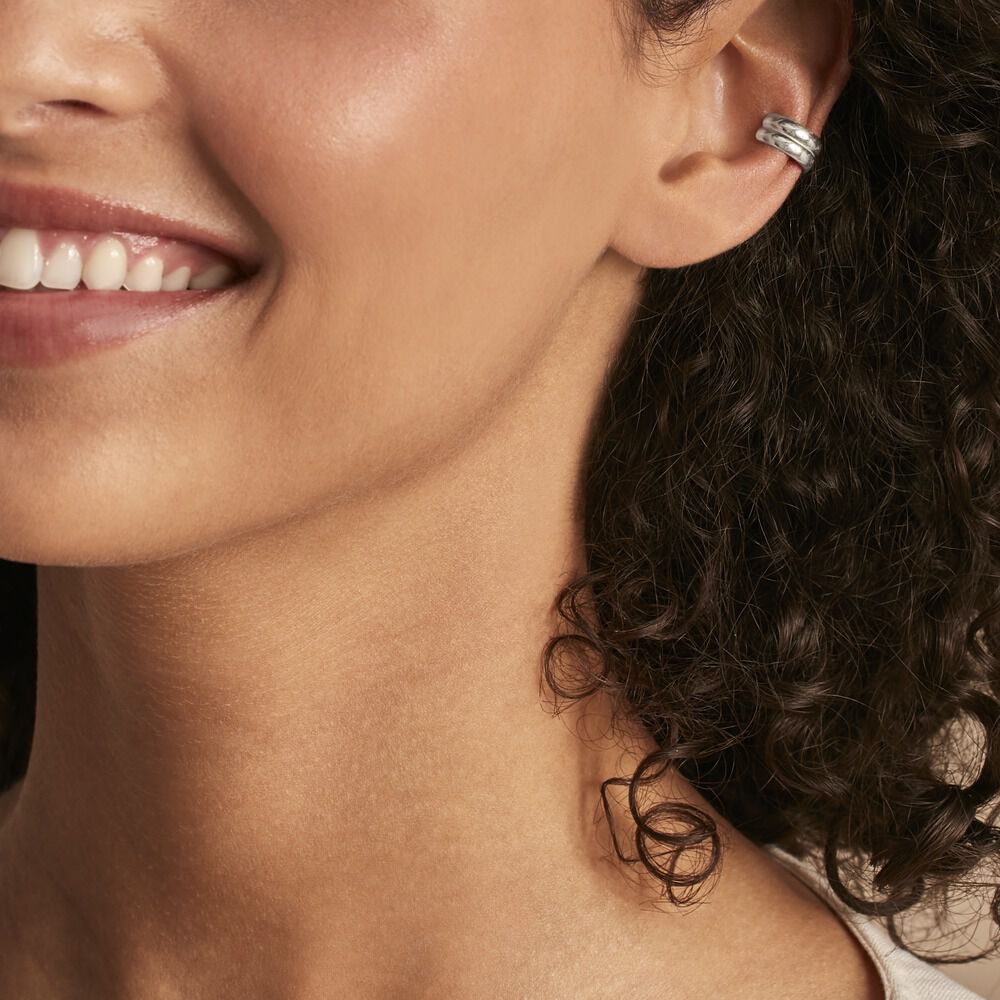 Boucles d oreilles fantaisie Argent Sans pierre Blanc 925 1000 FAOFJW06900 Histoire d Or
