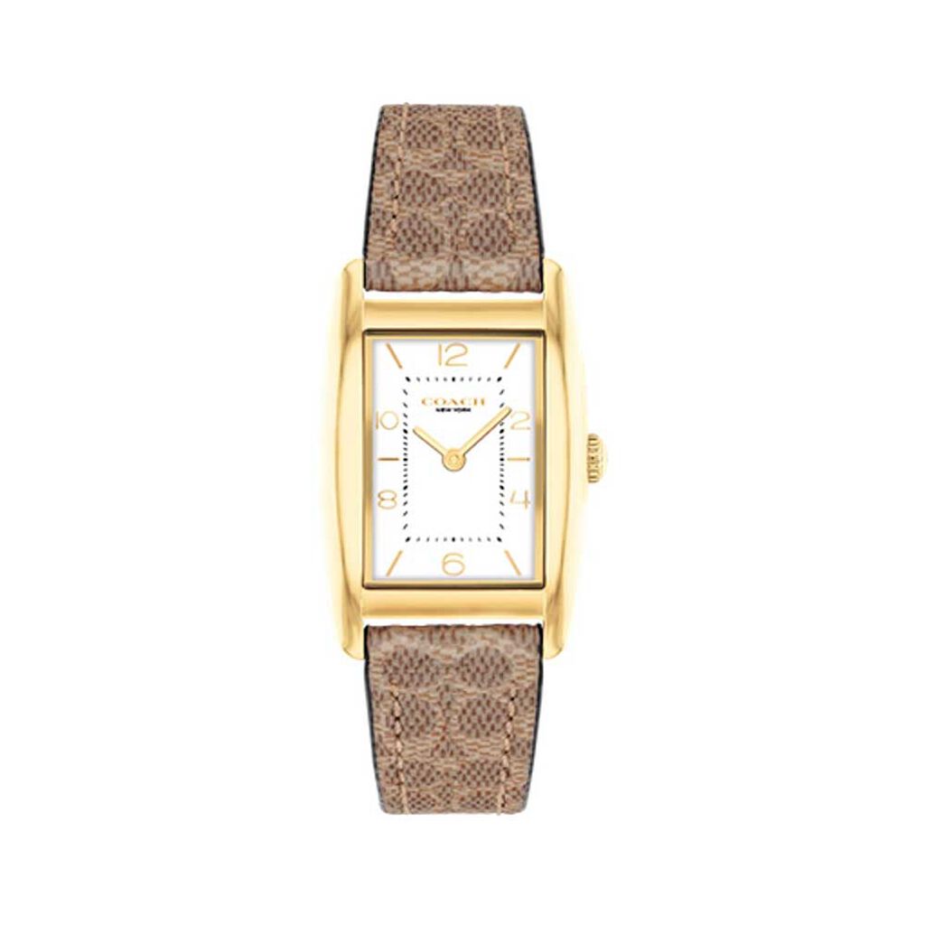 Montre Coach Reese Blanc - Id&eacute;es cadeaux Femme | Histoire d&rsquo;Or