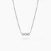 Collier Janys Argent Blanc Oxyde De Zirconium - Colliers fantaisie Femme | Histoire d’Or