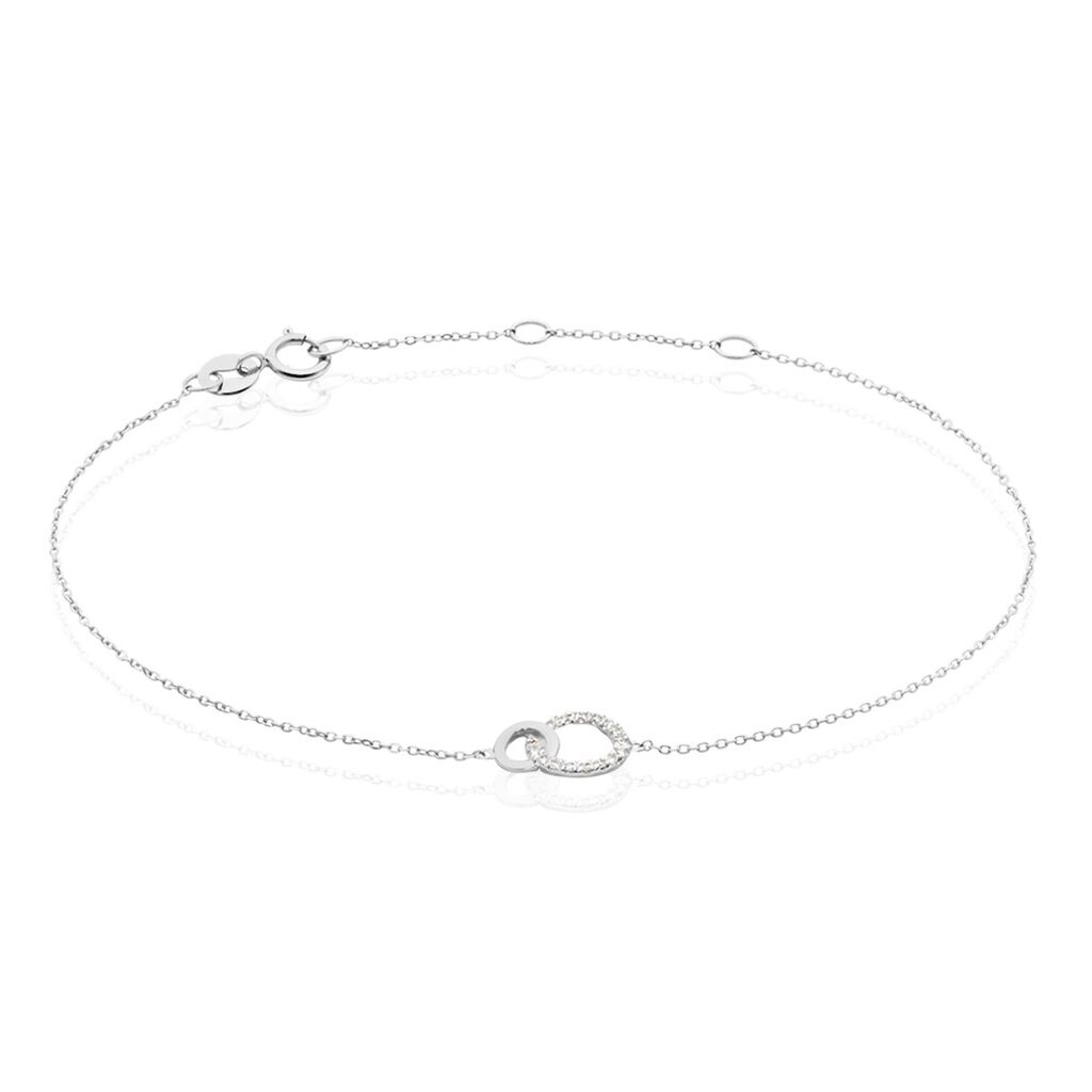 Bracelet Mahaut Or Blanc Diamant