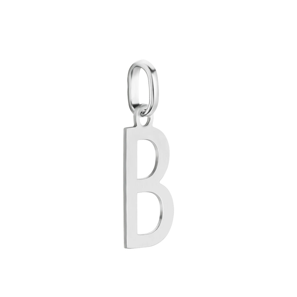 Pendentif Ionia Lettre Or Blanc - Pendentifs Famille | Histoire d’Or