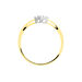 Bague Solitaire Cassiope Or Jaune Diamant - Bagues solitaires Femme | Histoire d’Or