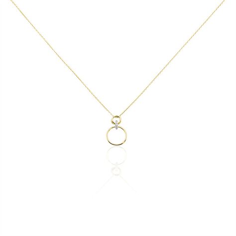 Collier Or Jaune Agnessa Diamants - Colliers Femme | Histoire d’Or