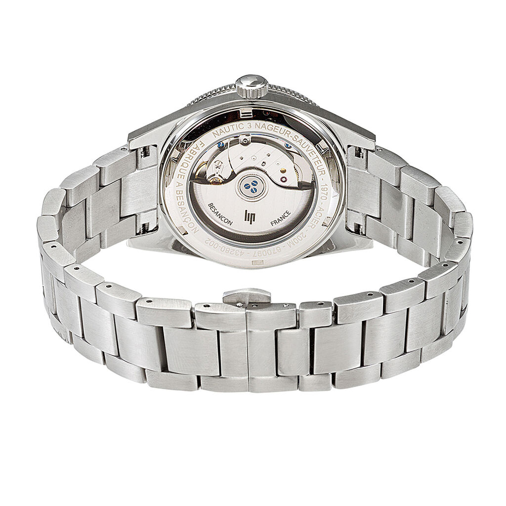 Montre Lip Nautic 3 Noir - Montres Homme | Histoire d’Or