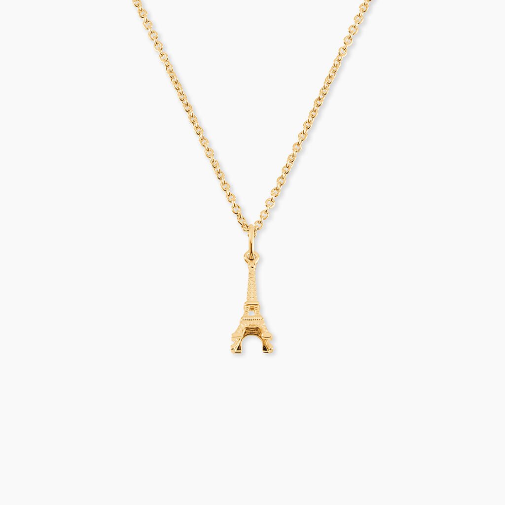 Pendentif Tour Eiffel Or Jaune - Pendentifs Femme | Histoire d&rsquo;Or