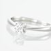 Bague Solitaire Aphrodite Or Blanc Diamant - Bagues solitaires Femme | Histoire d’Or