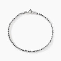 Bracelet Maille Jerry Or Blanc