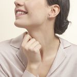 Boucles D'oreilles Pendantes Gaya Argent Blanc Oxyde De Zirconium - Boucles d'oreilles fantaisie Femme | Histoire d&rsquo;Or