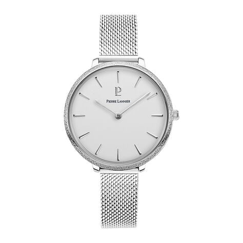 Montre Pierre Lannier Caprice Argent - Montres Femme | Histoire d&rsquo;Or