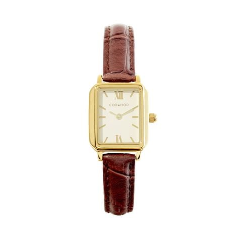 Montre Codhor Eleonia Blanc - Montres Femme | Histoire d&rsquo;Or