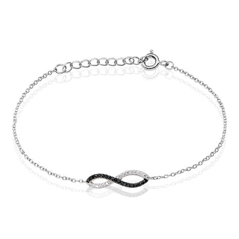 Bracelet Prudentia Argent Blanc Oxyde De Zirconium - Bracelets fantaisie Femme | Histoire d’Or