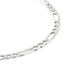 Collier Vivian Argent Blanc - Chaines Homme | Histoire d’Or
