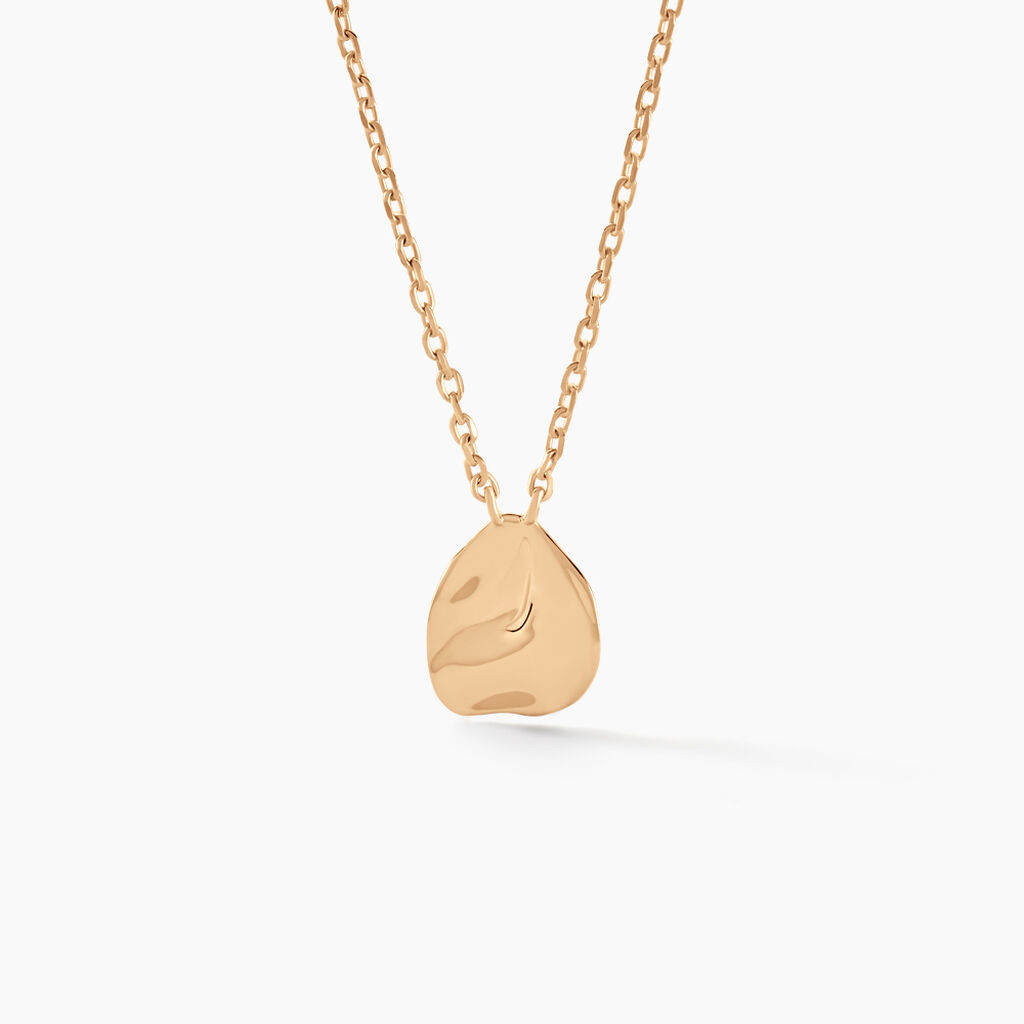 Collier Organic Plaqué Or Jaune - Colliers fantaisie Femme | Histoire d’Or