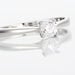 Bague Solitaire Victoria Or Blanc Diamant - Bagues solitaires Femme | Histoire d’Or
